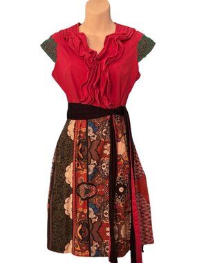 Almatrachi Spain Pink & Floral Dress